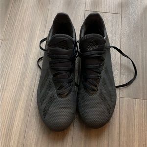 Adidas Black Soccer Cleats